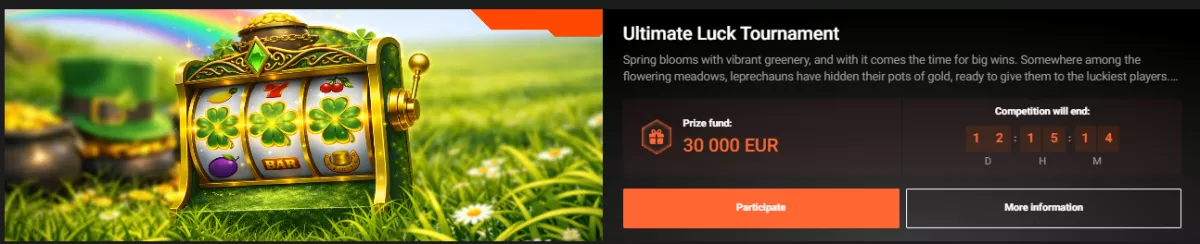 Tournaments at GGBet